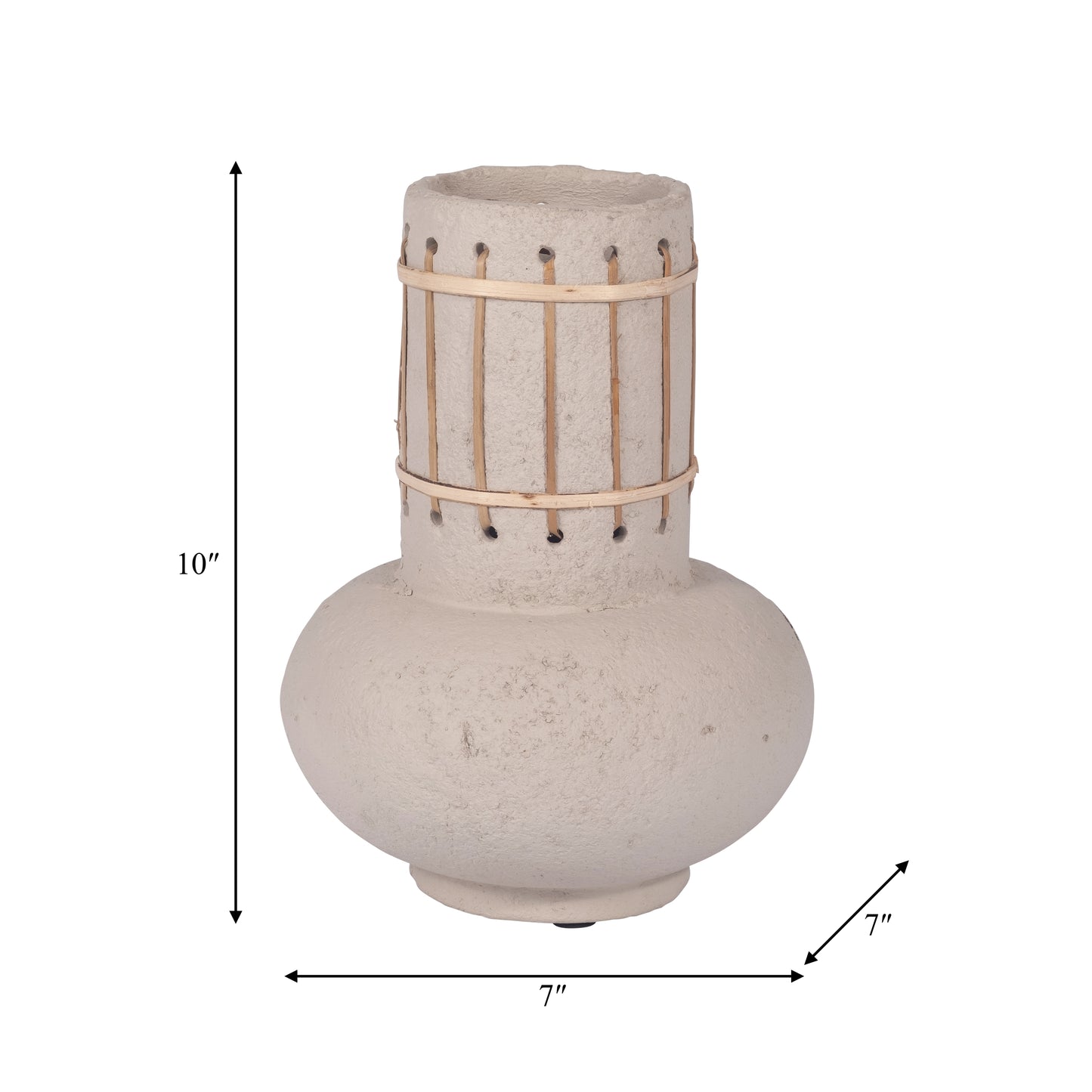 TOP VASE IVORY
