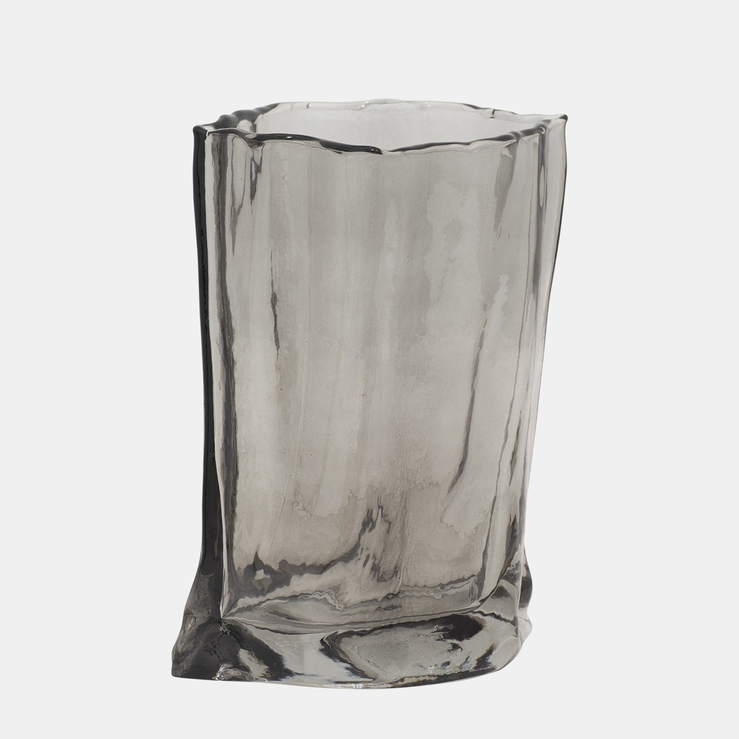 PAPER BAG VASE SMOKE