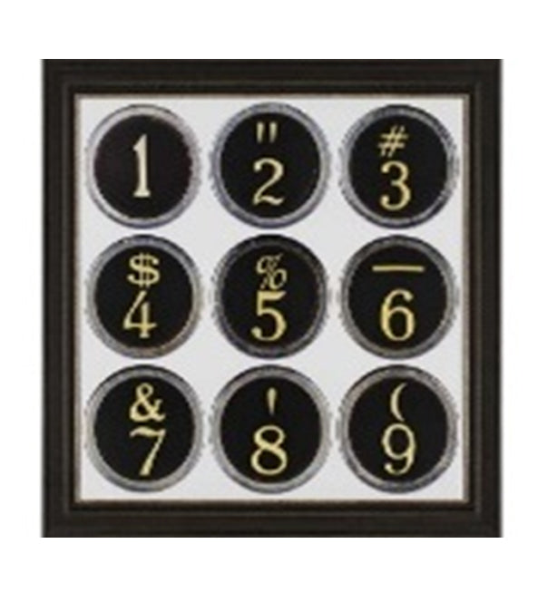 TYPEWRITER KEYS