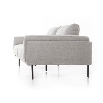 TESS SOFA SILVER 92 1/2"x Depth 39 1/4"x Height 30"