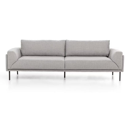 TESS SOFA SILVER 92 1/2"x Depth 39 1/4"x Height 30"
