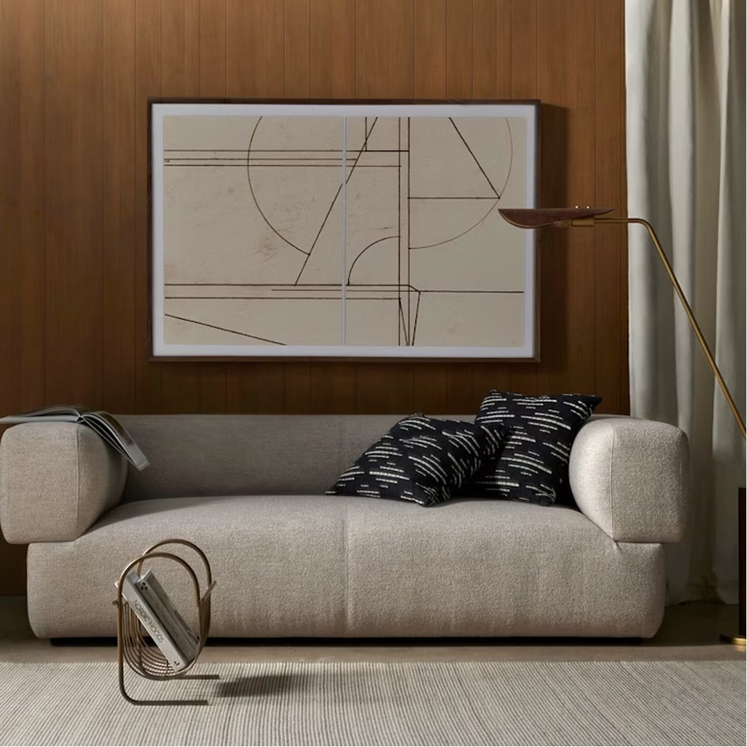 LISETTE SOFA  Width 88"x Depth 41"x Height 28 1/4"