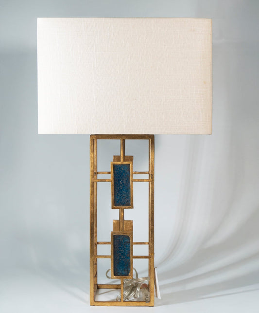 GOLD MODAIC MIRROR LAMP