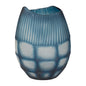 GLASS VASE BLUE