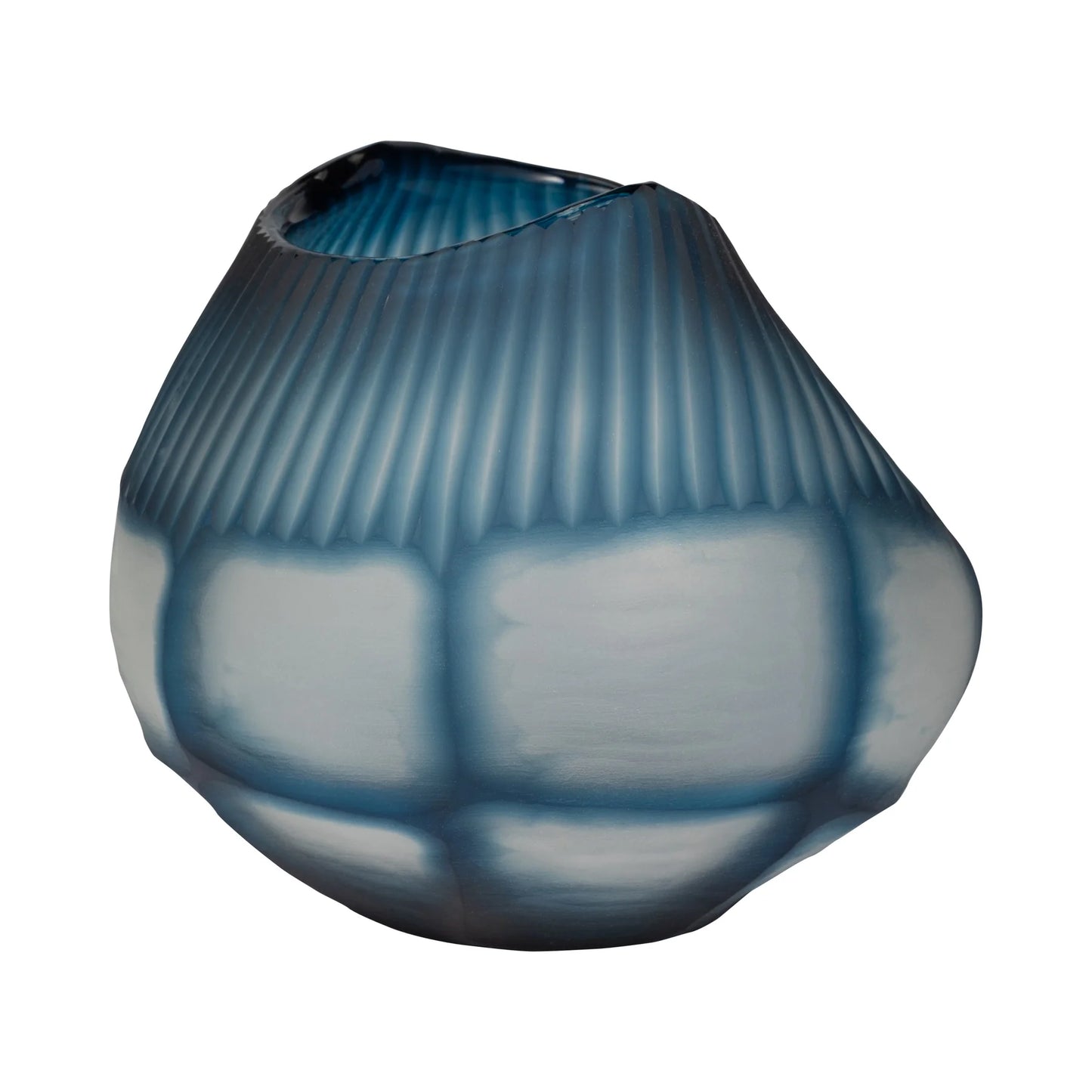 GLASS BOWL VASE