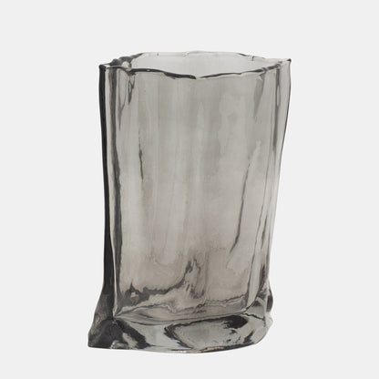 PAPER BAG VASE SMOKE