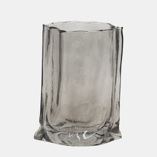 PAPER BAG VASE SMOKE