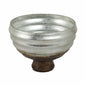 GLASS PEDESTAL BOWL