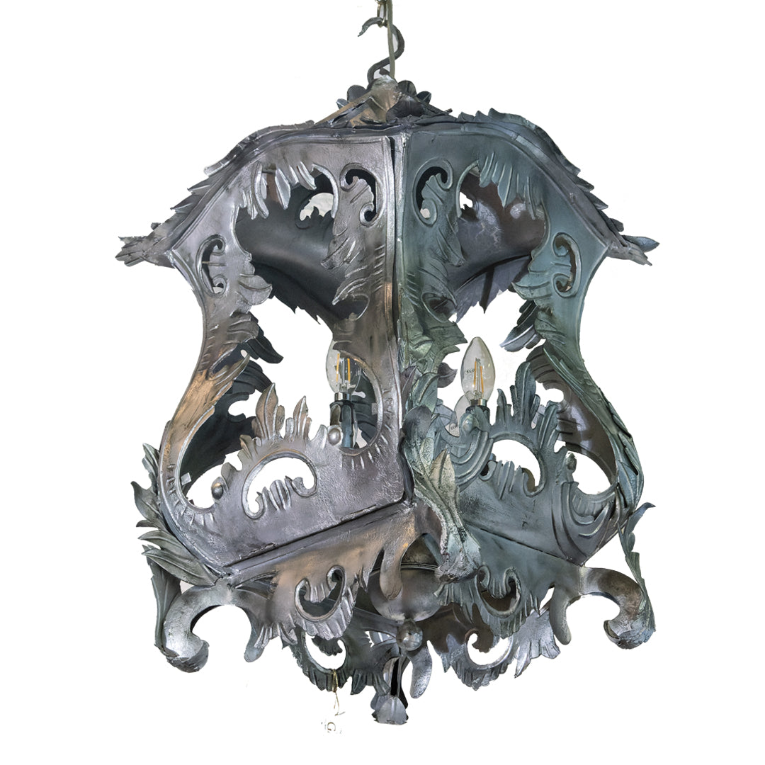 Iron Roccoco Lantern