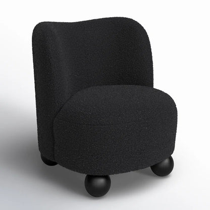 BALL FOOT ACEET CHAIR BLACK  32'' H X 29'' W X 31'' D