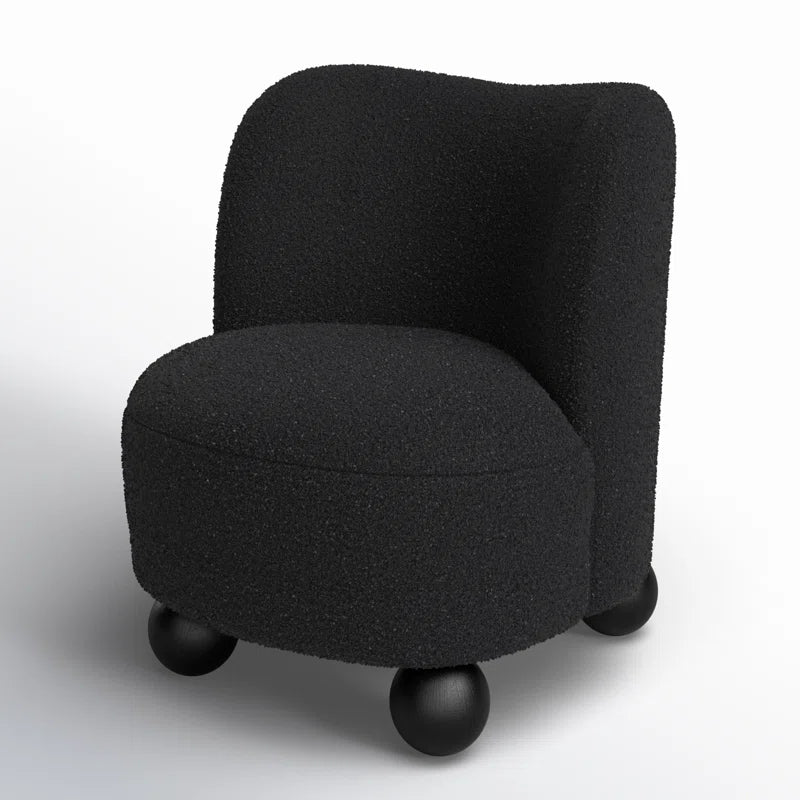 BALL FOOT ACEET CHAIR BLACK  32'' H X 29'' W X 31'' D