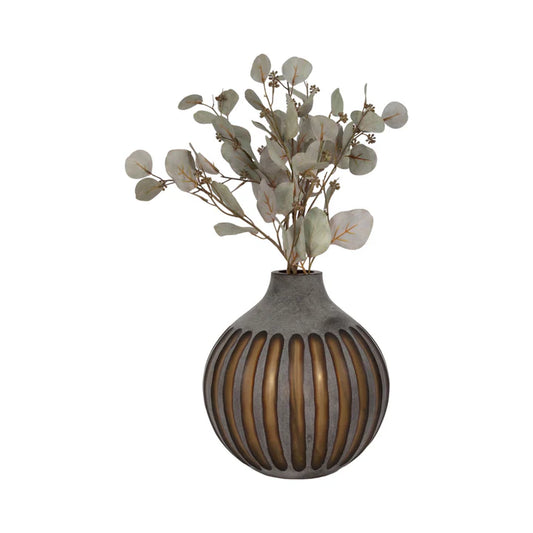 ABBOT MEDIUM GREY VASE