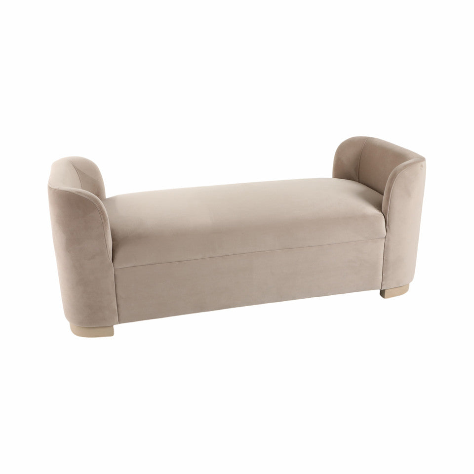SERRANO BENCH IVORY 60 x 23 x 24.