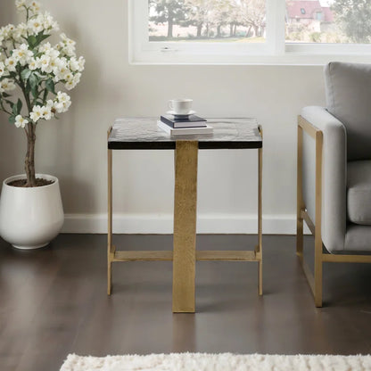 KELPINE TALL GOLD 35.56CMX35.56CMX60.96CM