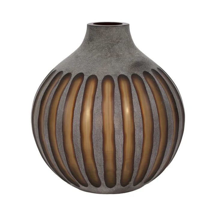 ABBOT MEDIUM GREY VASE