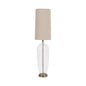 GLASS 50" BOTTLE TABLE LAMP