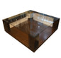 SQ COFFEE TABLE  W43 1/4" D43 1/4" H15 3/4"