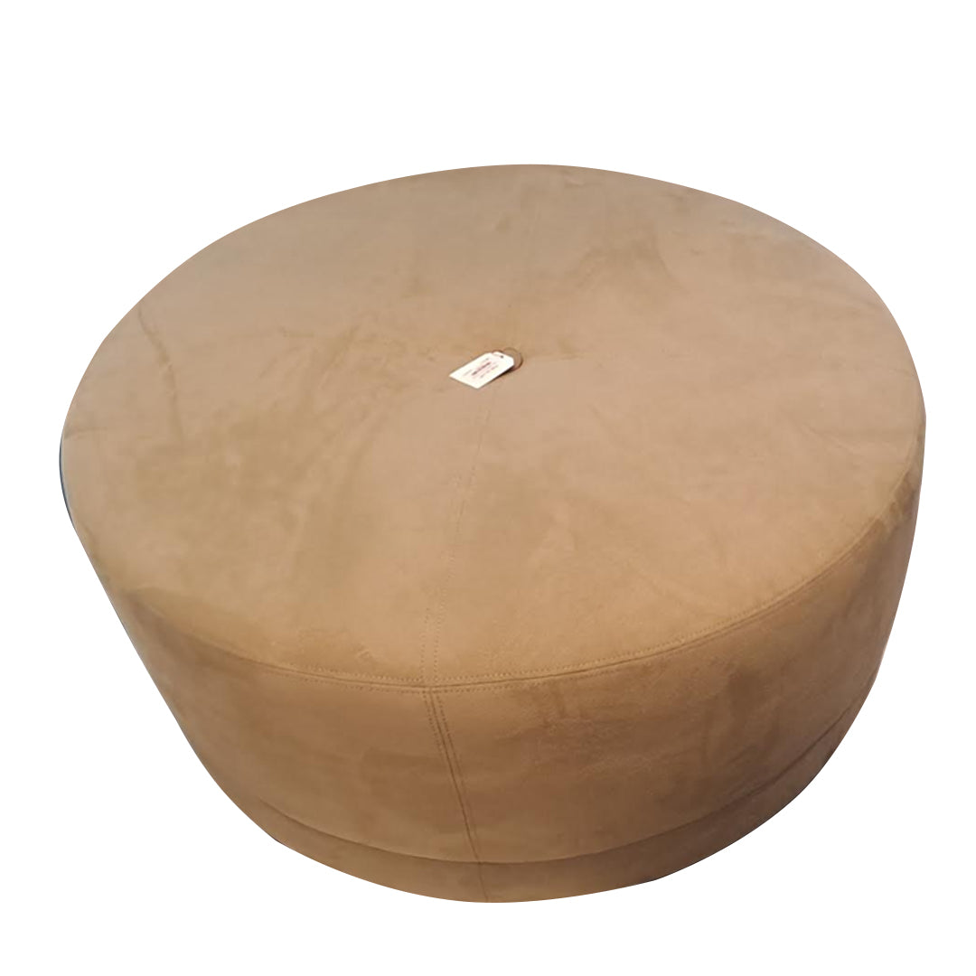 LEAH CASTER ROUND OTTOMAN 93cmX42cm