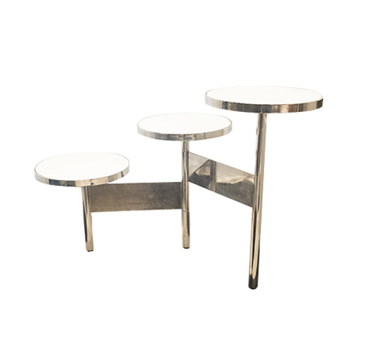 THREE WHITE LACQUER