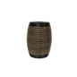 WOOD ROPE ACCENT TABLE BROWN