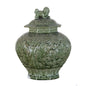 GREEN EMBOSSED JAR CLASSIC