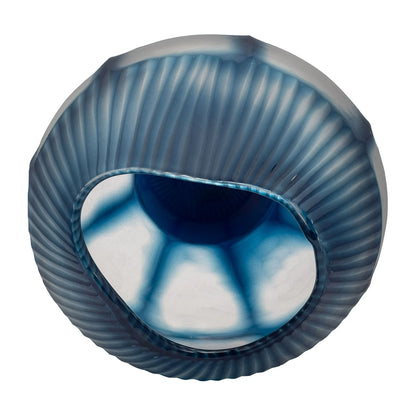 GLASS BOWL VASE