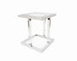 AMALFI SIDE TABLE 14 in x 14 in x 17 in 35.35 cm x 35.35 cm x 43.18 cm